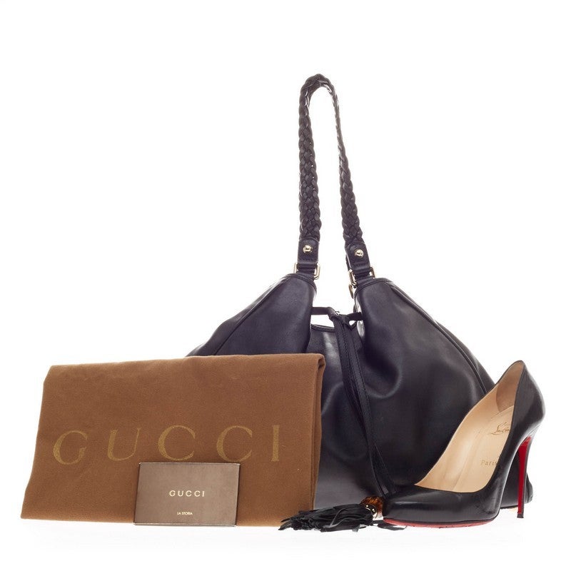 Gucci Peggy Tote Leather