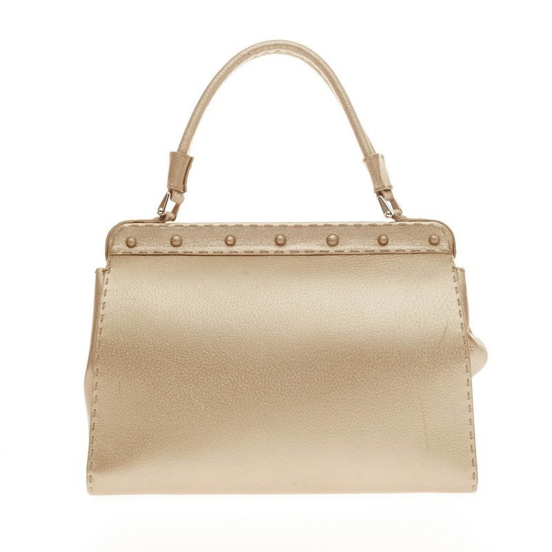 Women's Valentino Frame Handle Bag Leather