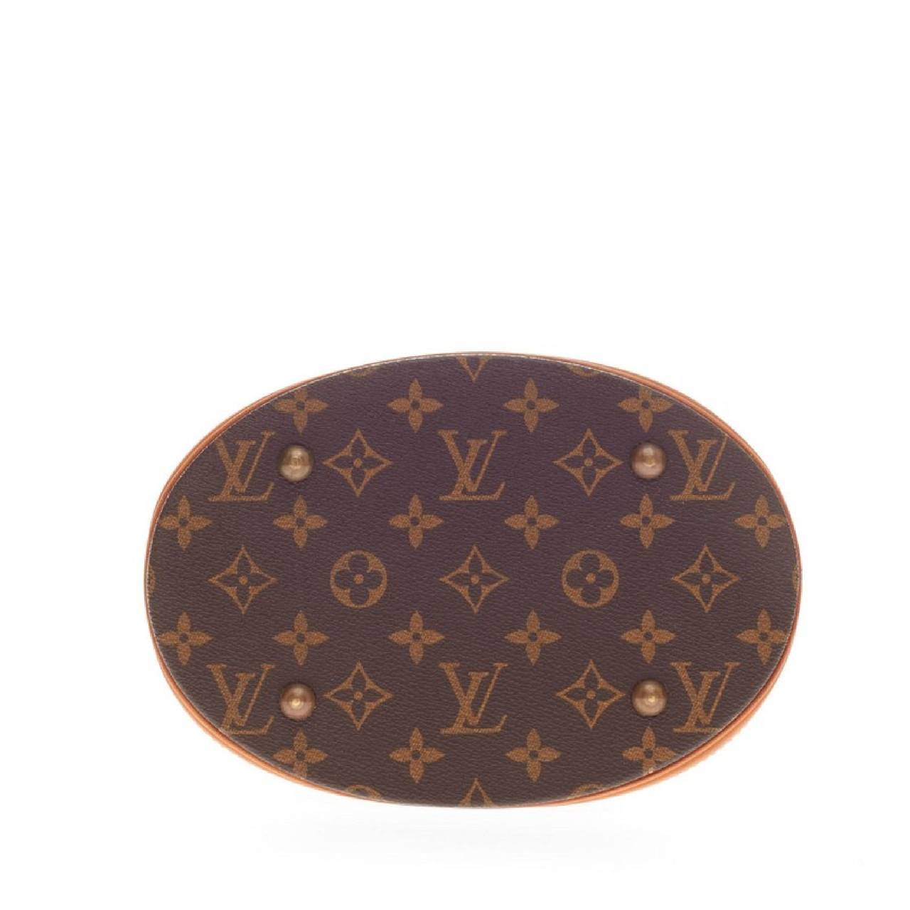 Louis Vuitton Petit Bucket Bag Monogram Canvas In Good Condition In NY, NY