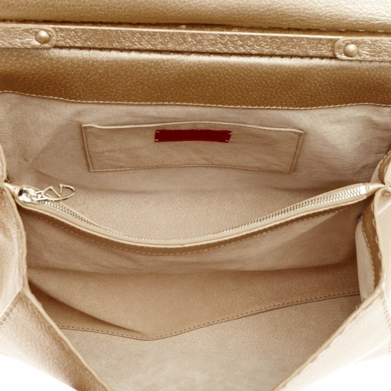 Valentino Frame Handle Bag Leather 2