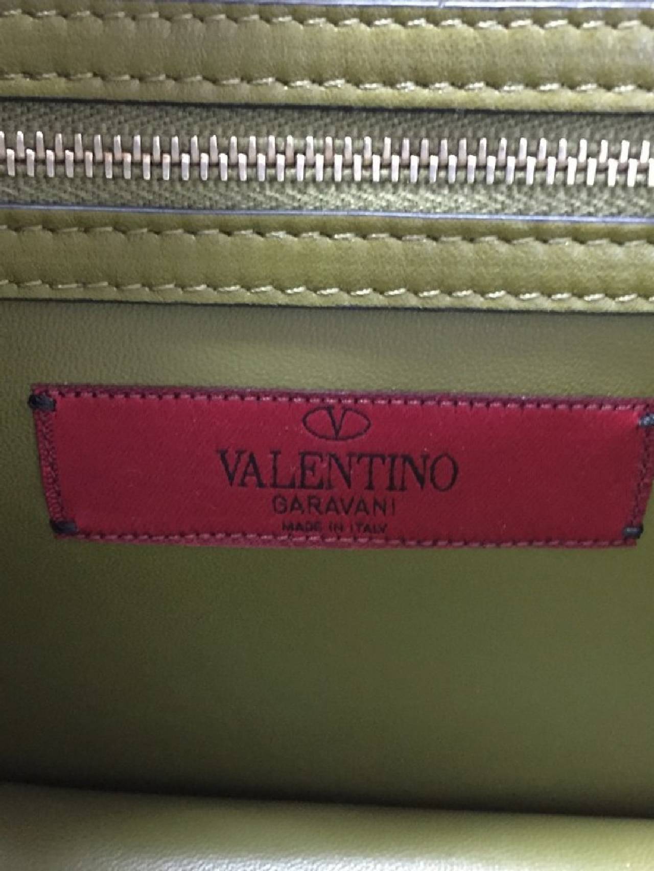 Valentino Glam Lock Shoulder Bag Rhinestones Medium 2