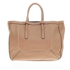Used Chloe T Tote Leather