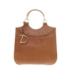 Christian Dior 61 Tote Leather