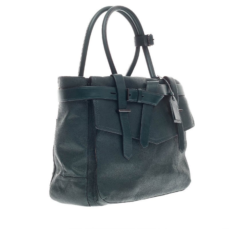 Reed Krakoff Boxer Tote Leather Medium In Good Condition In NY, NY