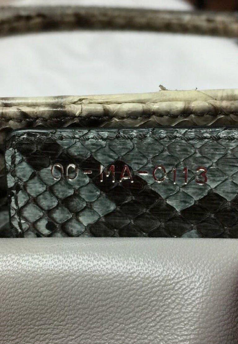 Christian Dior Lady Dior Python Large 3