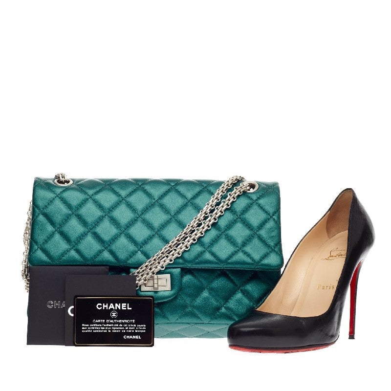 Chanel Reissue 2.55 Metallic Lambskin 226