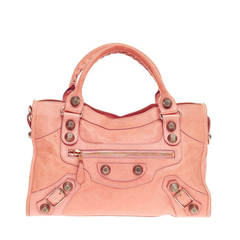 Balenciaga City Giant Studs Leather Medium