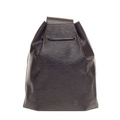 Louis Vuitton Sac a Dos Drawstring Backpack Epi Leather