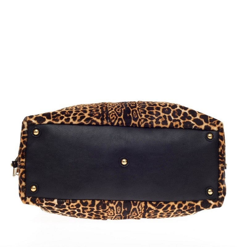 Saint Laurent Easy Y Satchel Leopard Print Pony Hair at 1stDibs | ysl ...