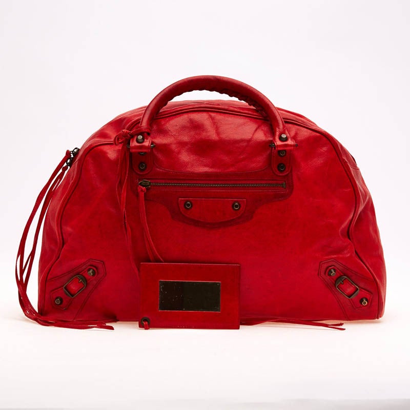 Balenciaga Bowling Bag Leather MM