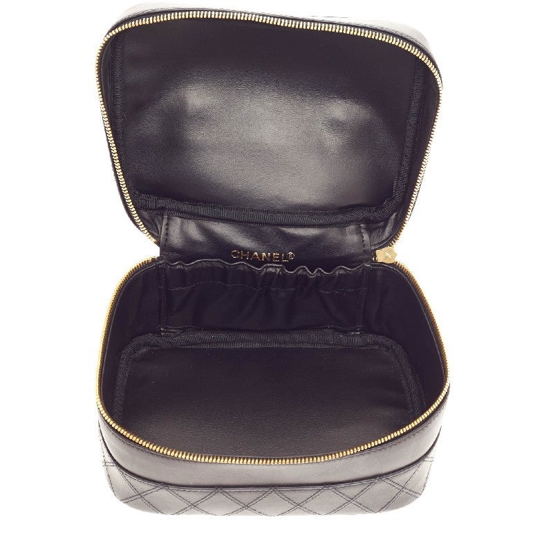 Chanel Cosmetic Case Quilted Lambskin 2