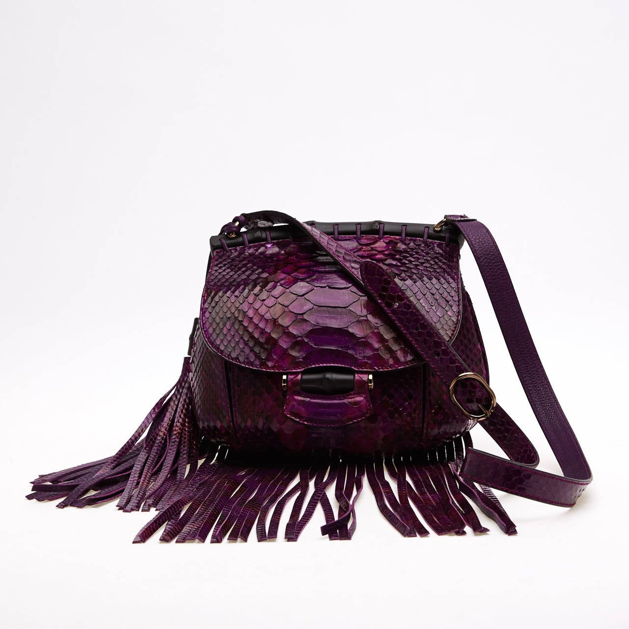 Gucci Nouveau Crossbody Python