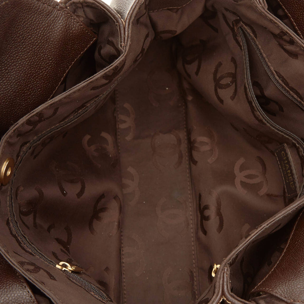 Chanel Pebbled Leather Shoulder Bag 3