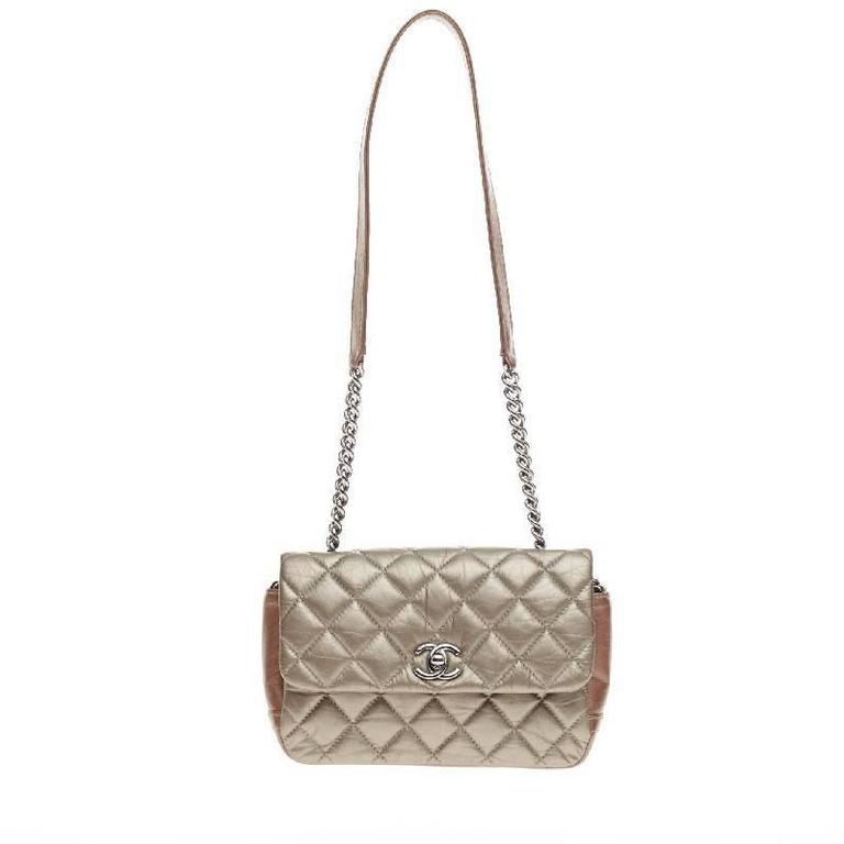 Chanel Lady Pearly Flap Bag Quilted Calfskin Mini at 1stDibs