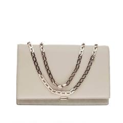 Used Victoria Beckham Hexagonal Chain Flap Bag Leather 