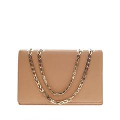 Victoria Beckham Hexagonal Chain Flap Bag Leather