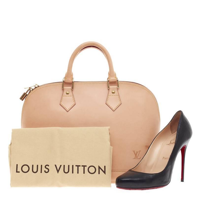 Louis Vuitton Alma Limited Edition Vachetta Leather PM at 1stdibs