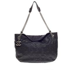 Chanel Simply CC Hobo Quilted Caviar 