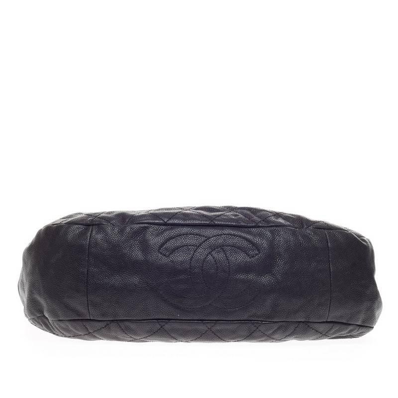 Chanel Simply CC Hobo Gesteppt Kaviar 1