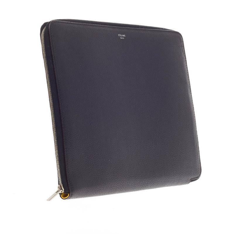 Celine iPad Portfolio Leather In Good Condition In NY, NY