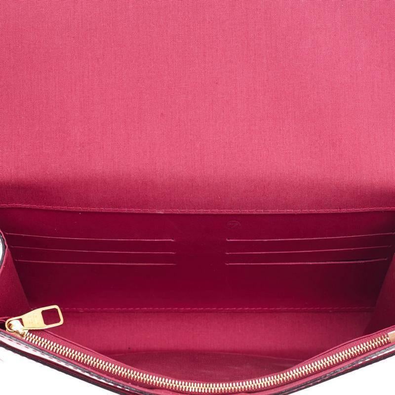 Louis Vuitton Louise Clutch Patent MM 1