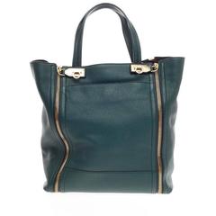 Salvatore Ferragamo Suzanne Tote Pebbled Leather 