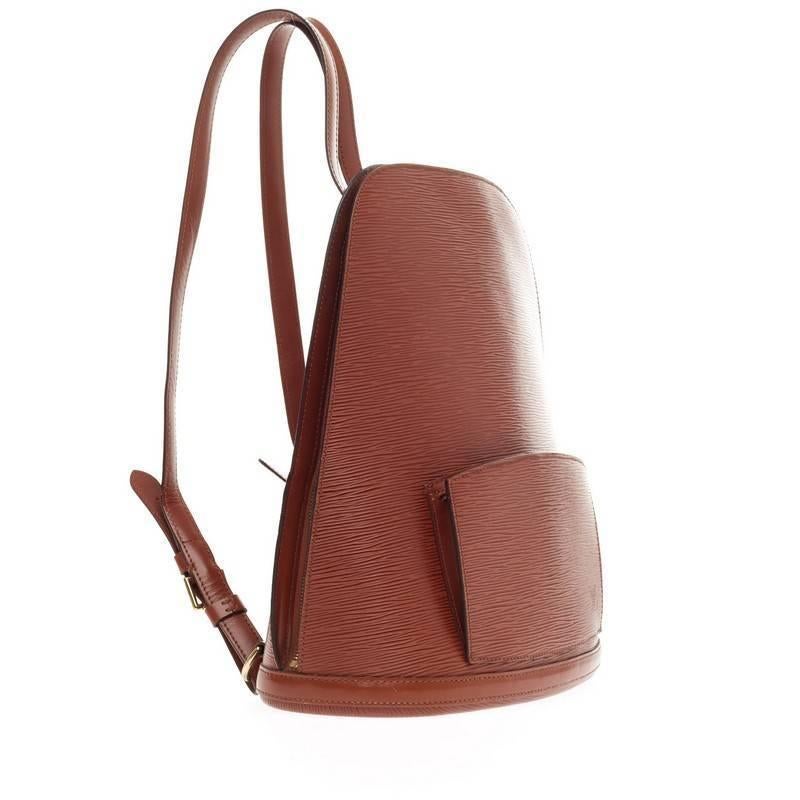 Louis Vuitton Gobelins Backpack Epi Leather In Good Condition In NY, NY