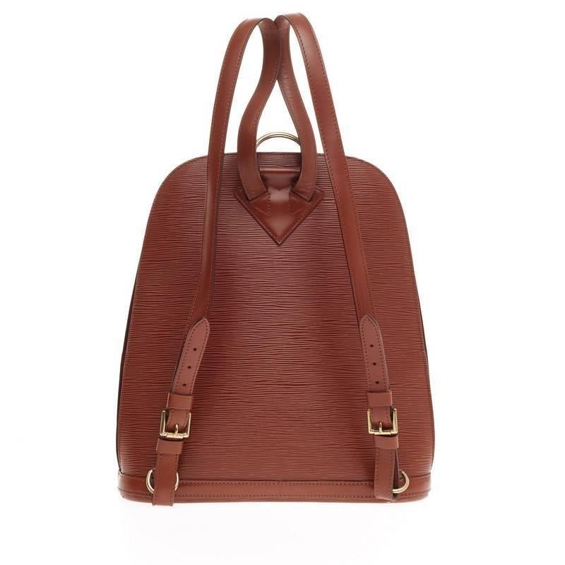 Women's Louis Vuitton Gobelins Backpack Epi Leather