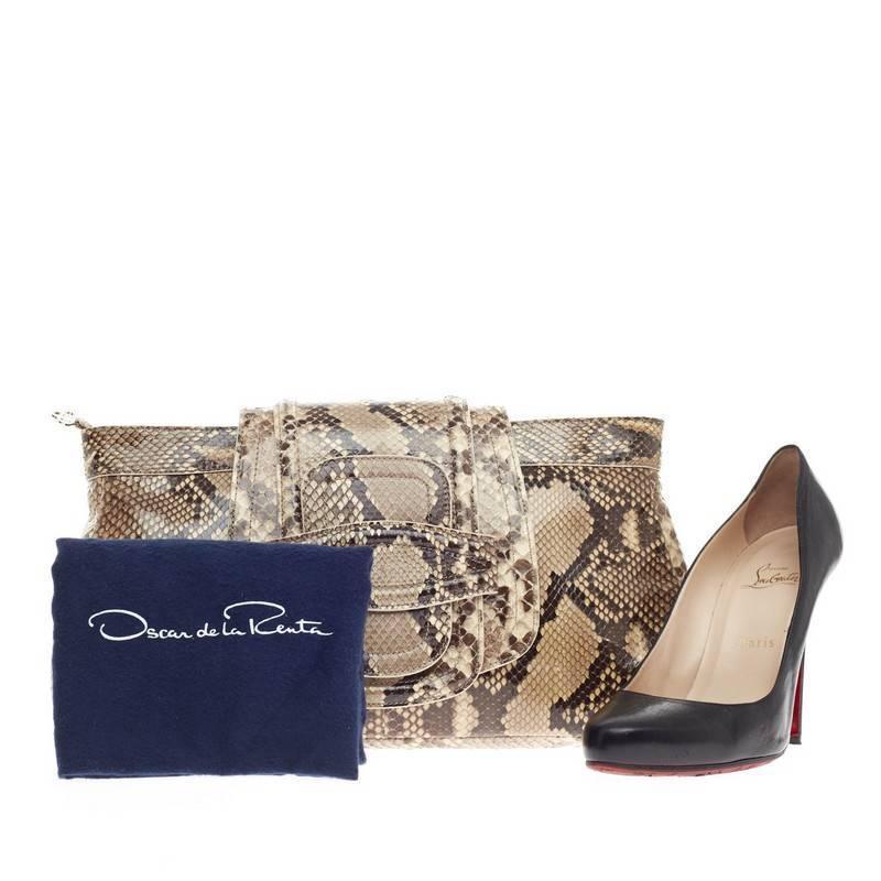 Doheny By Oscar De La Renta Take Two oscar de la renta doheny clutch python at 1stdibs Doheny By Oscar De La Renta Take Two oscar de la renta doheny clutch python at 1stdibs