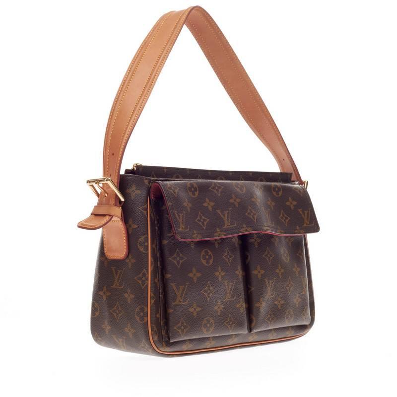 Louis Vuitton Viva Cite Monogram Canvas GM In Good Condition In NY, NY