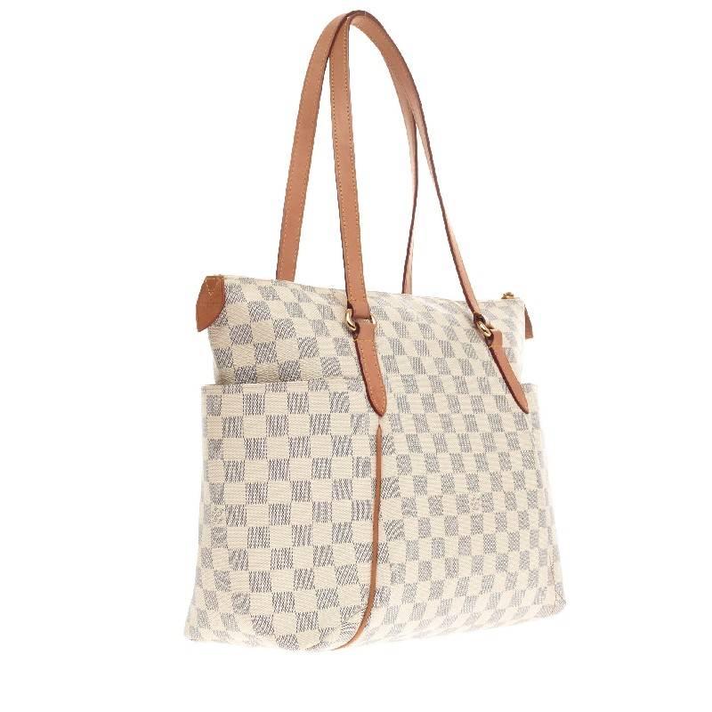 Louis Vuitton Totally Damier MM In Good Condition In NY, NY