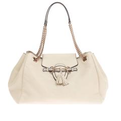 Gucci Emily Flap Shoulder Bag Leather Large