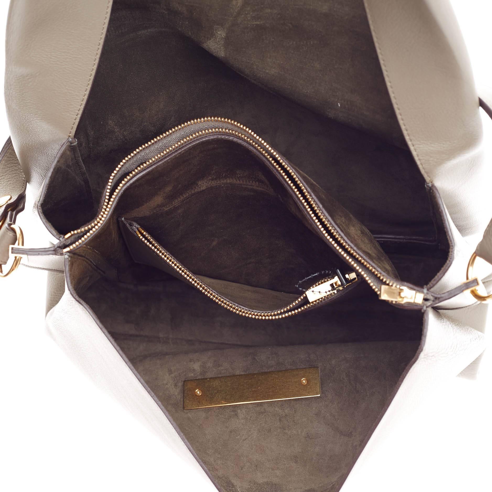 Celine Blade Shoulder Bag Leather 2