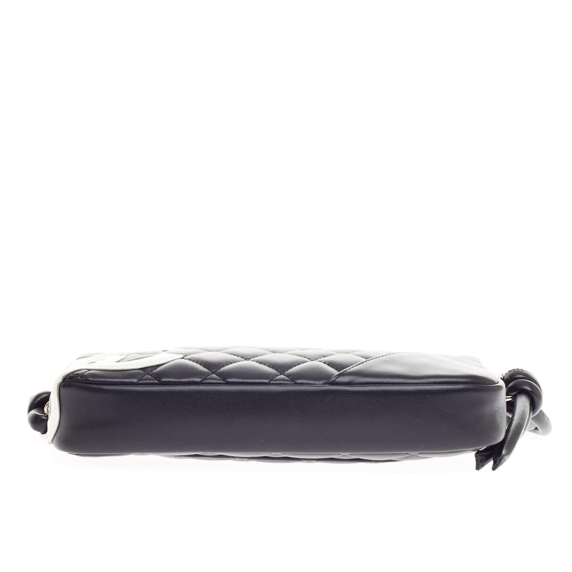 Chanel Cambon Pochette Quilted Leather 1