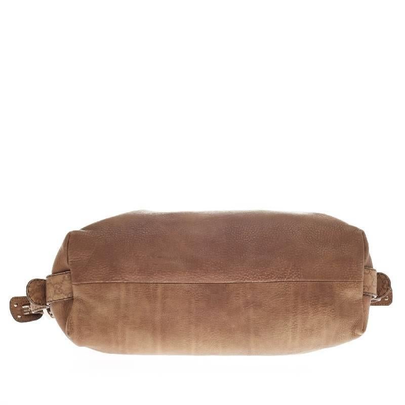 Gucci Bamboo Bar Shoulder Bag Leather Large 1