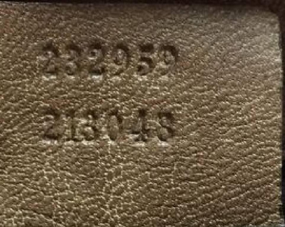 Gucci Bamboo Bar Umhängetasche Leder groß 3