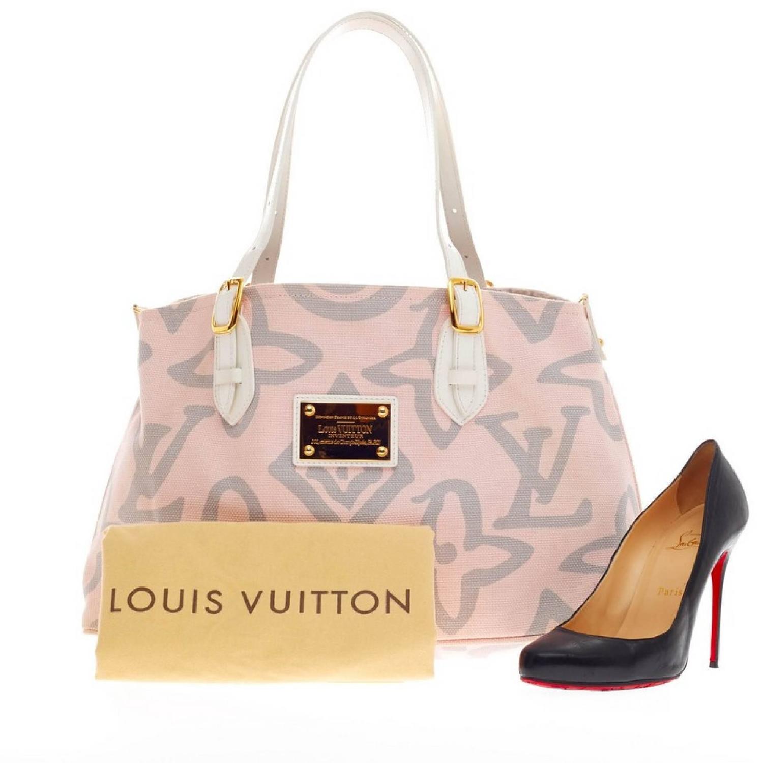 Louis Vuitton Tahitienne Cabas Canvas PM at 1stdibs