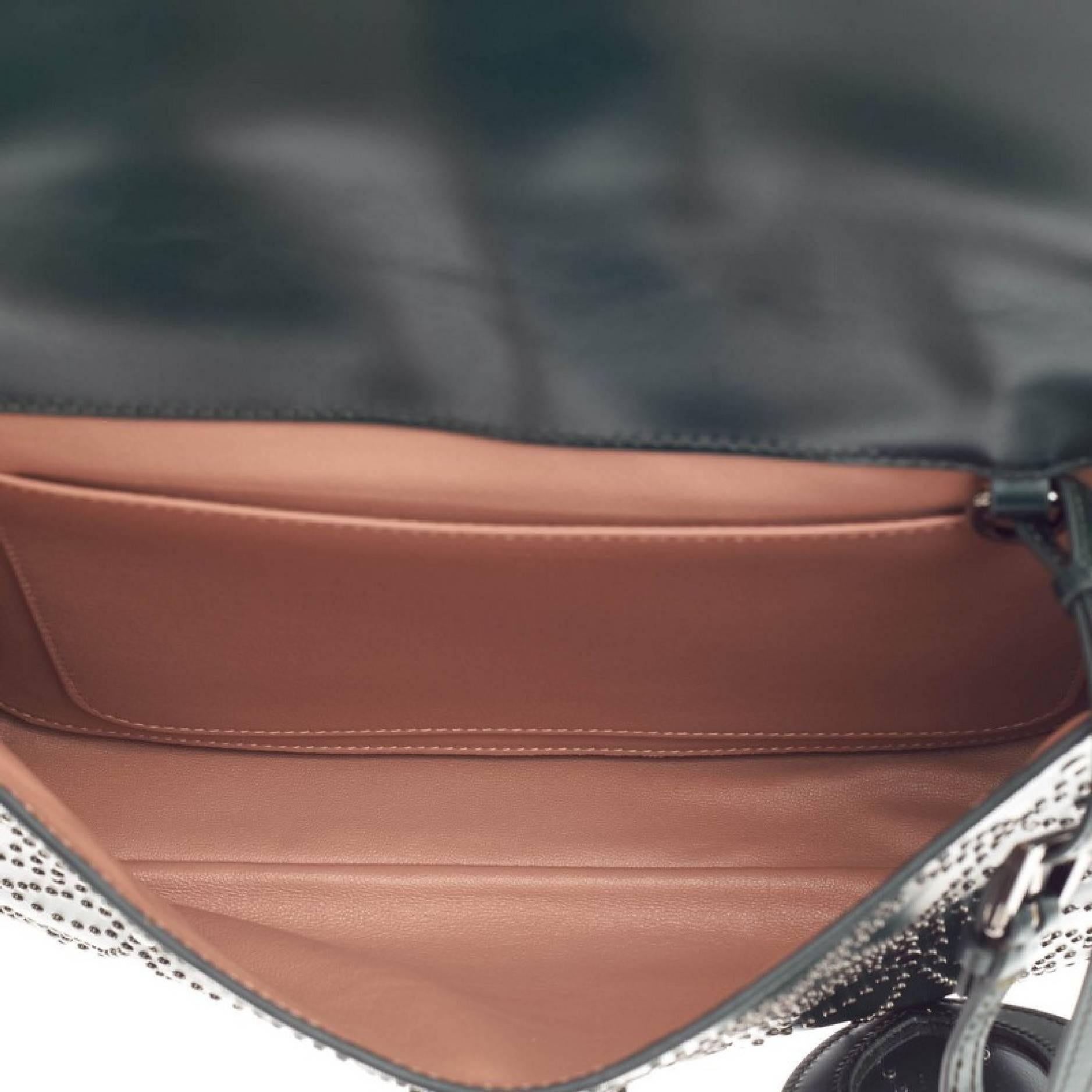 Alaia Symmetrical Flap Bag Studded Leather 2