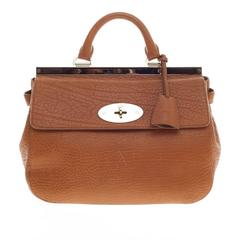 Mulberry Suffolk Convertible Satchel Shrunken Calfskin