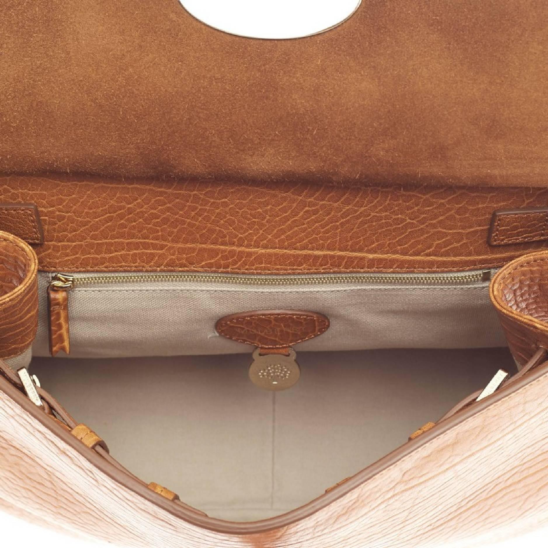 Mulberry Suffolk Convertible Satchel Shrunken Calfskin 1
