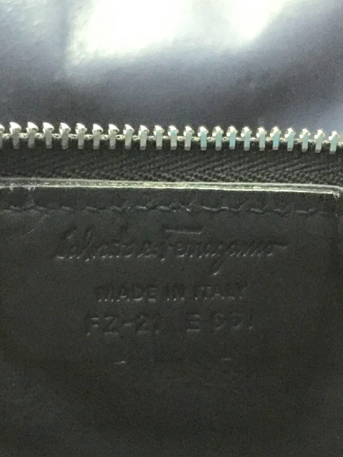 Salvatore Ferragamo Kittie Hobo Python 2