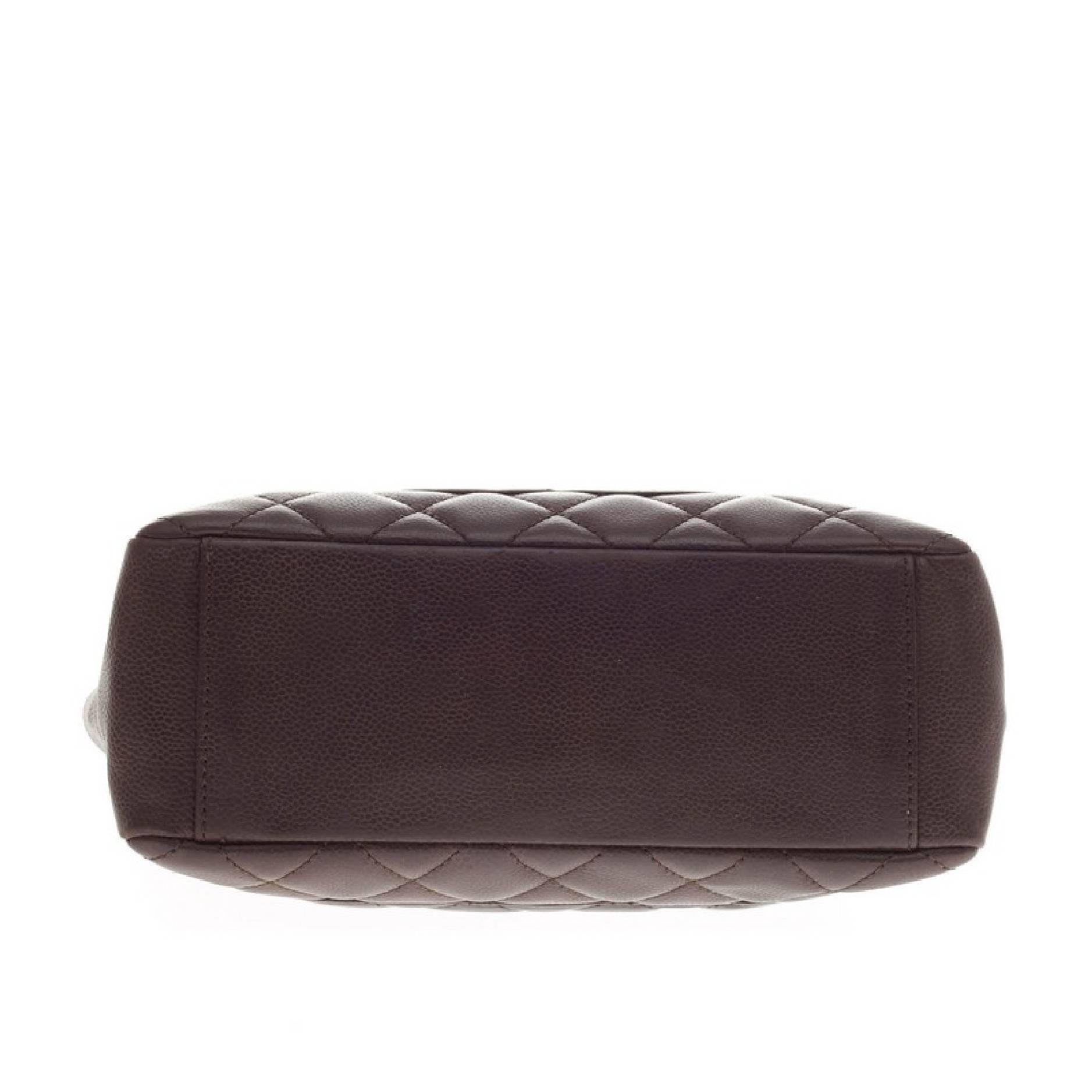 Women's Chanel Petite Shopping Tote Caviar -
