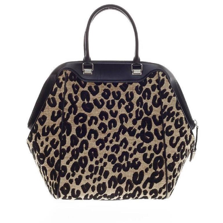 Louis Vuitton North South Bag Limited Edition Stephen Sprouse Leopard Chenille at 1stdibs