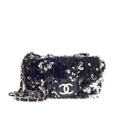 Chanel Flap Bag Sequin Mini