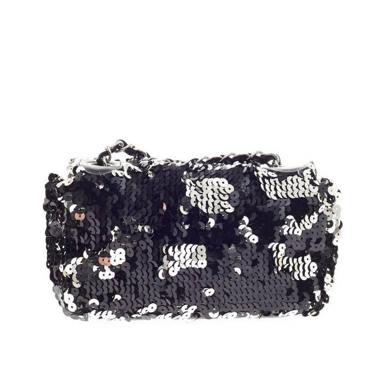 Chanel Flap Bag Sequin Mini at 1stDibs | chanel sequin mini flap bag