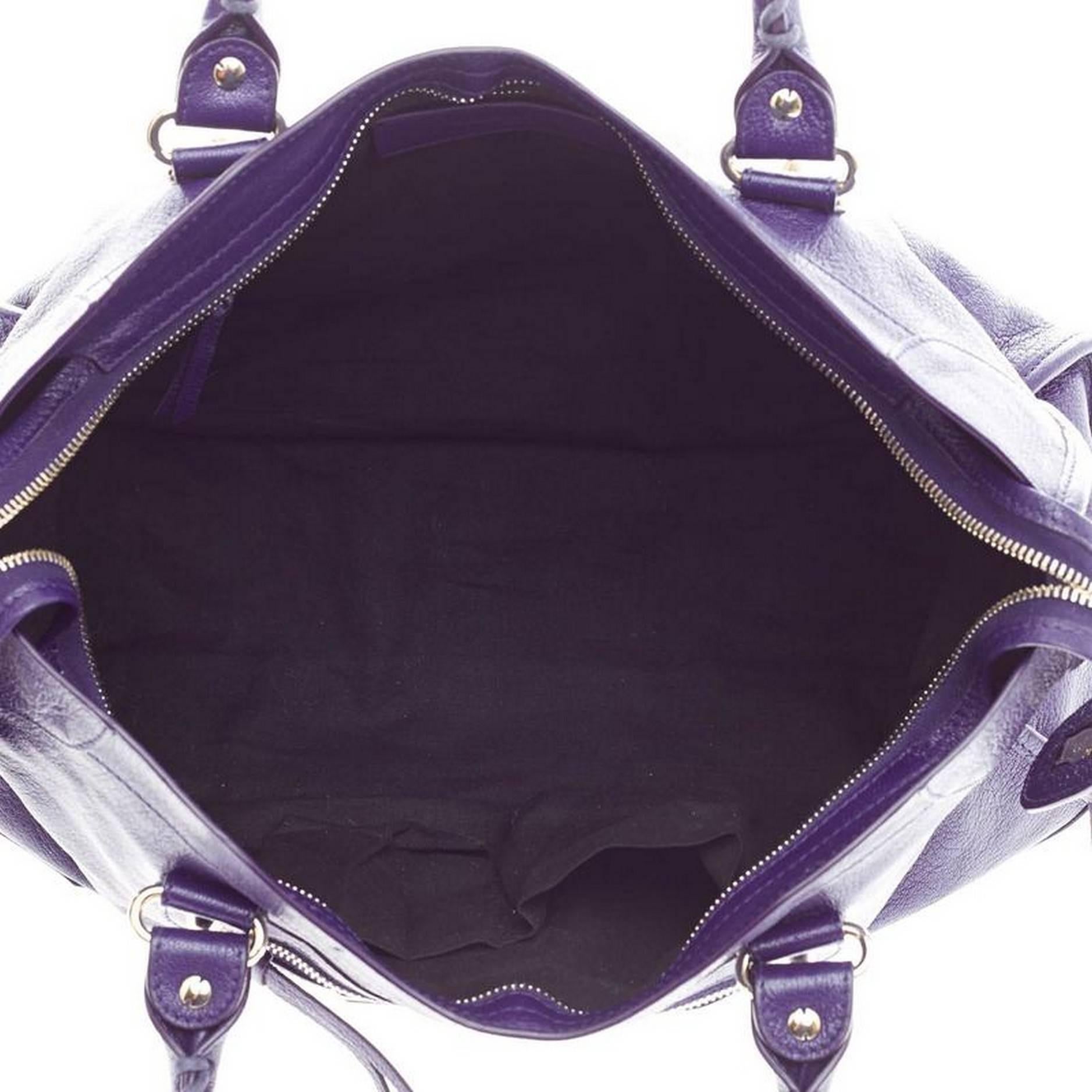 Balenciaga City Classic Metallic Edge Leather Medium 1