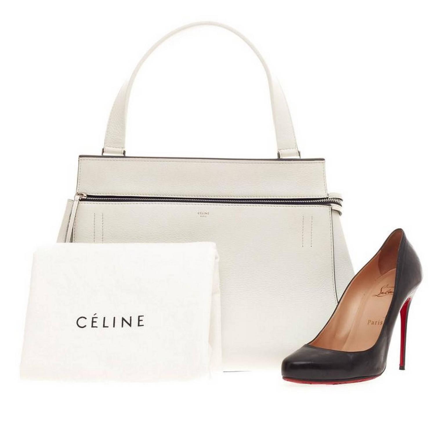 Celine Edge Bag Leather Medium at 1stdibs  