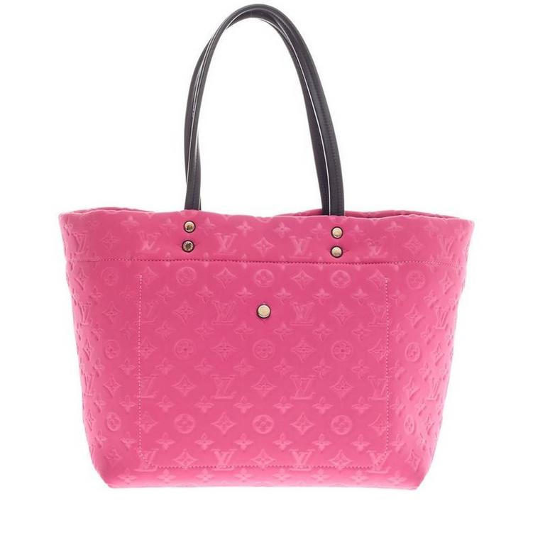 Women's Louis Vuitton Neverfull Embossed Totebag