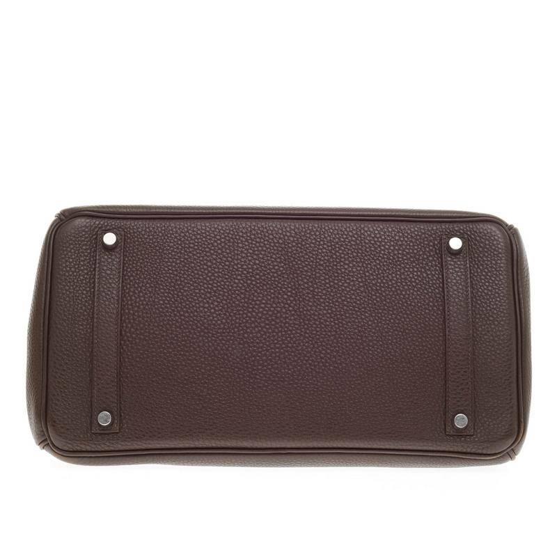 Hermes Birkin Chocolate and Rose Shocking Togo with Palladium ...  