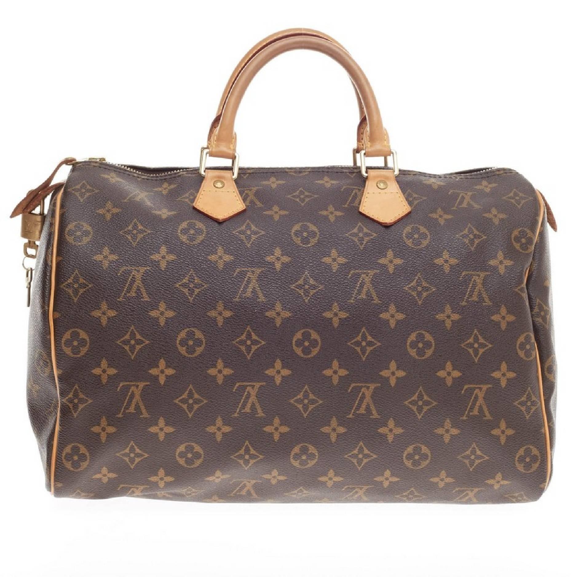 Women's Louis Vuitton Speedy Monogram Canvas 35
